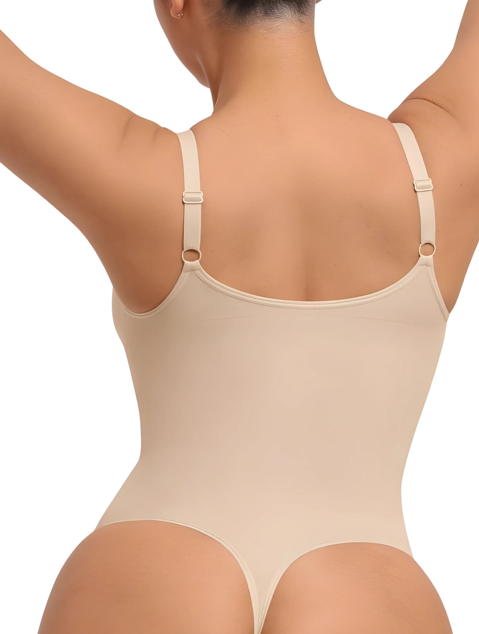 Snatch Zip Thong Bodysuit
