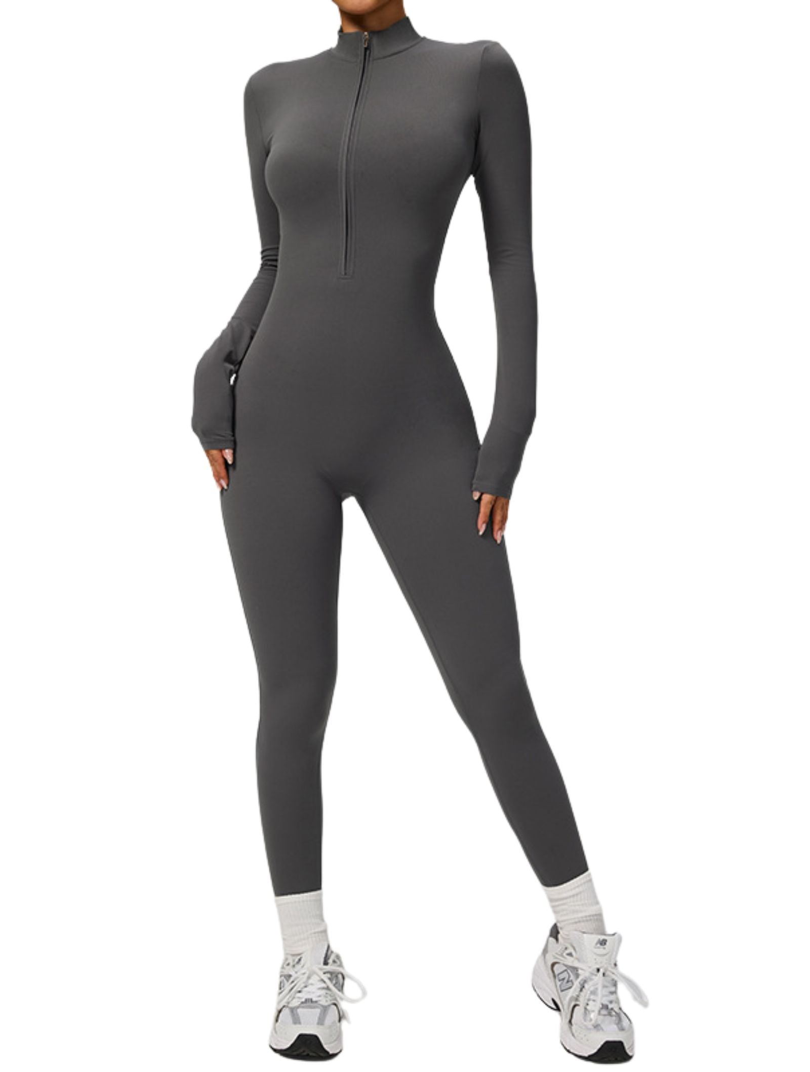 SculptEase Long Sleeve Jumpsuit