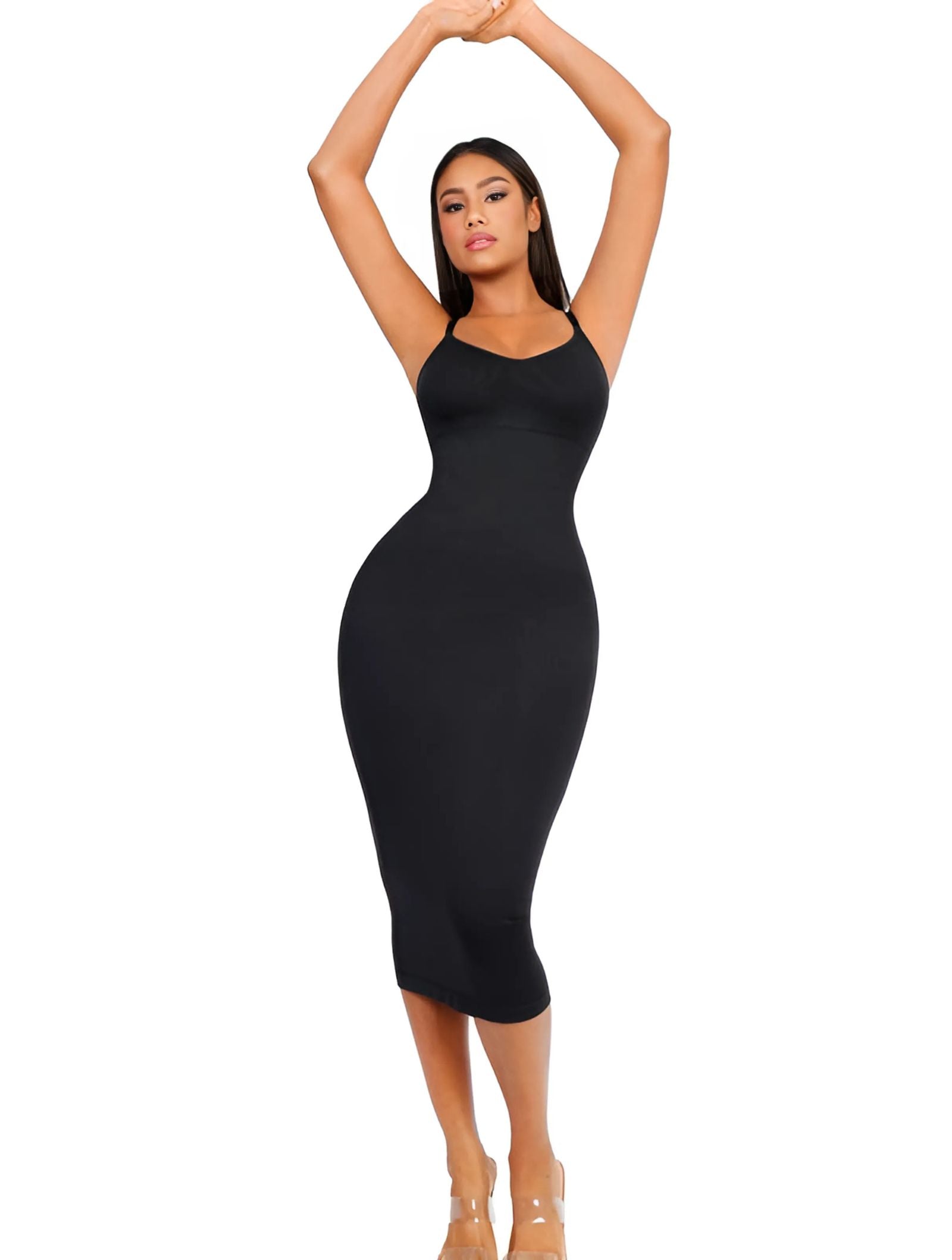 Smooth Contour Midi Dress