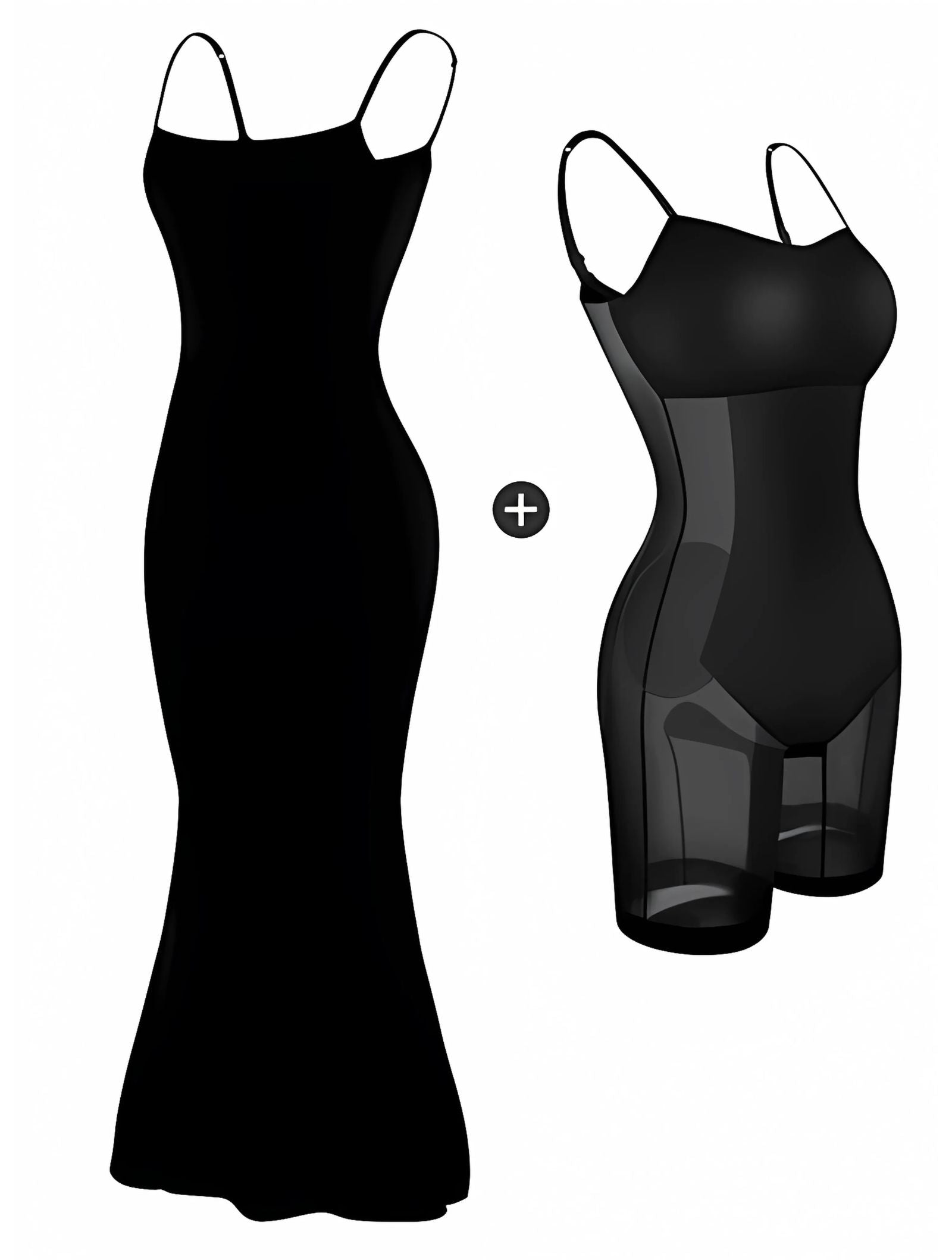 CurveLift Maxi Shaper Dress
