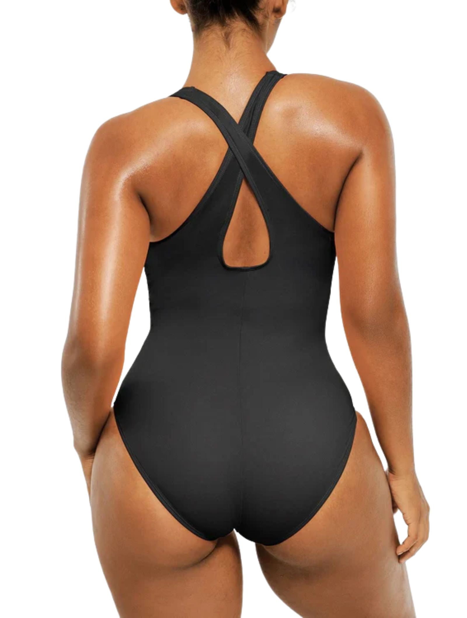 Sculpt Corset Plunge Swimsuit